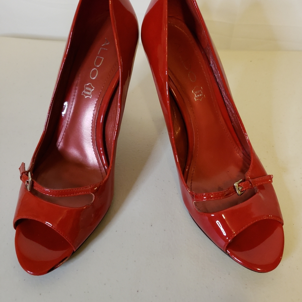 Aldo Red Heels Size 38